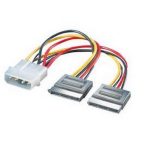 Nilox Cavo Alimentazione Da Molex a Sata da 1 a 2