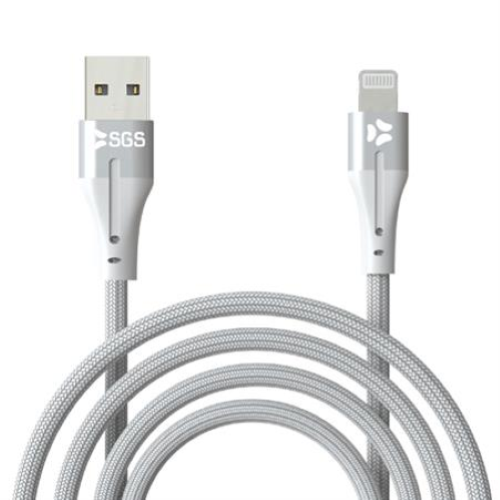 SGS SUSBLGTSL Cavo USB To Lightning 10w 1Mt Silver