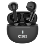 SGS SGSAIR-S2-BK Air S2 Auricolari Bluetooth Touch Control Black
