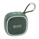 SGS SAIRING_GREEN Airing Cassa Portatile Wireless 5W 1 Porta USB + 1 Porta USB-C Green