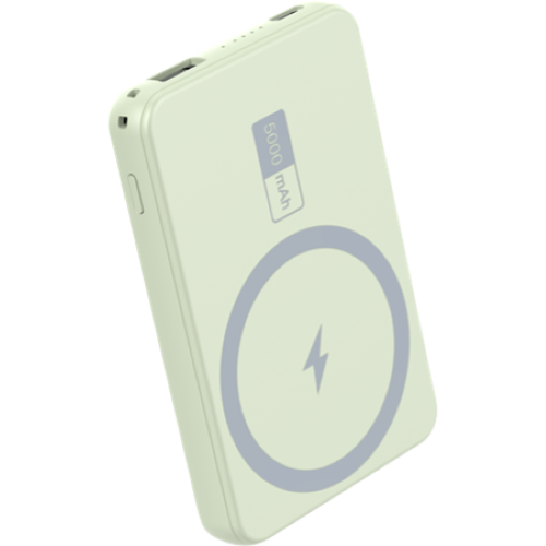 SGS PWRBK5000MS-GN Powerbank Magsafe Wireless 5000mAh Verde