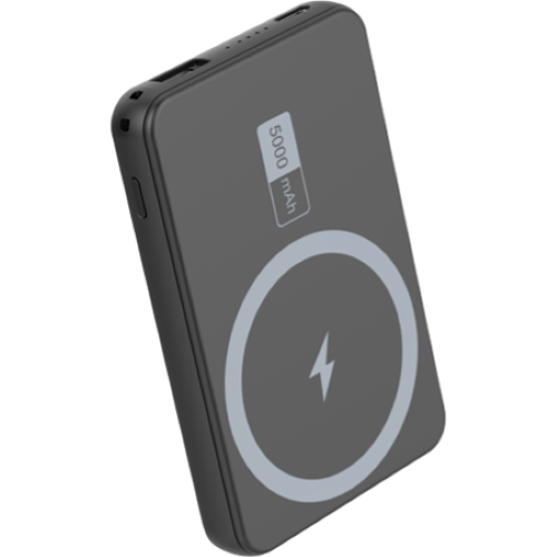 SGS PWRBK5000MS-BK Powerbank Magsafe Wireless 5000mAh Nero