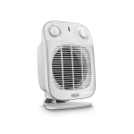 DeLonghi HFS50A20.WH stufetta elettrica Interno Bianco 2000 W Riscaldatore ambiente elettrico con ventilatore termoventilatore
