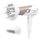 Rowenta CV5830 Studio Dry asciugacapelli 2300 W Beige, Bianco