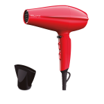 Ga.ma GH5010 Asciugacapelli 2200W Rosso 2 Livelli