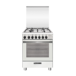 Glem Gas SA664MWH6 cucina A Elettrico Acciaio inox