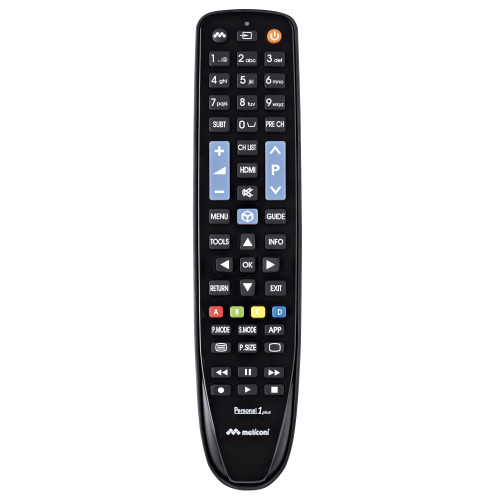Meliconi Gumbody Personal 1 Plus Samsung telecomando IR Wireless TV Pulsanti 806072