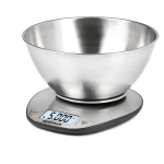 G3 Ferrari G20062 Linea Bilancia Da Cucina Ciotola Inox 1gr/5Kg Digitale
