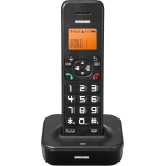 Brondi Bravo Star Telefono Dect Identificatore di Chiamata Nero 10278070