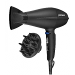 Zephir ZHB2002 Asciugacapelli Con Diffusore 2200w Nero