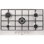 Glem Gas GT955IX Piano Cottura 90Cm 5 Fuochi Acciaio Inox Tripla Corona
