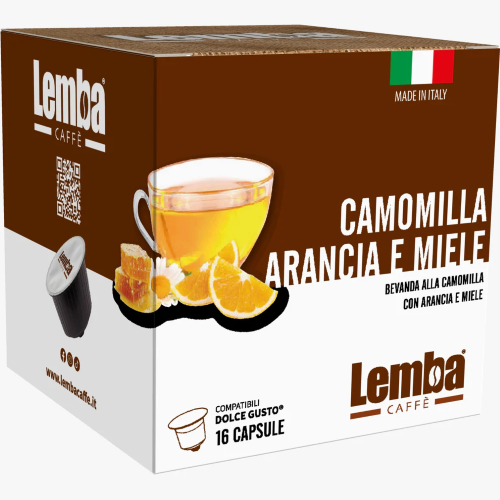 Lemba Caffè Capsule Dolce Gusto Camomilla Arancia E Miele 16pz