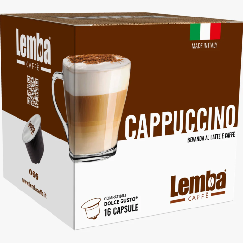 Lemba Caffè Capsule Dolce Gusto Cappuccino 16pz