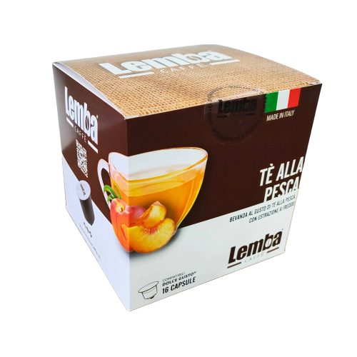 Lemba Caffè Capsule Dolce Gusto Tè Alla Pesca 16pz