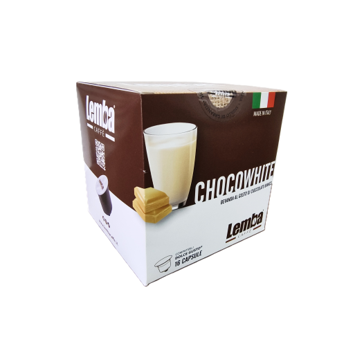 Lemba Caffè Capsule Dolce Gusto Cioccolato Bianco 16pz