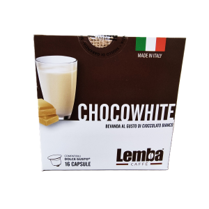 Lemba Caffè Capsule Dolce Gusto Cioccolato Bianco 16pz