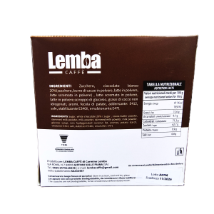 Lemba Caffè Capsule Dolce Gusto Cioccolato Bianco 16pz