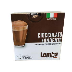 Lemba Caffè Capsule Dolce Gusto Cioccolato Fondente 16pz