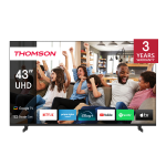 Thomson Q70 Series 43UG4S14 TV 43" 4K Ultra HD Smart TV Wi-Fi Nero