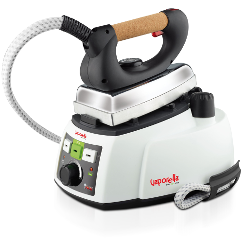 Polti Vaporella 535 Eco_Pro 750 W 0,9 L Alluminio Nero, Bianco ferro da stiro manico in sughero
