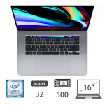 Apple Macbook Pro Touch Bar 16" (2019) i7-9750H 32Gb+512Gb A2141 Space Gray Ricondizionato Grado A 2 Anni Garanzia