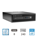 HP Prodesk 600 G2 SFF i7-6700 8Gb+240Gb Windows 10 Pro Ricondizionato Grado A 2 Anni Garanzia