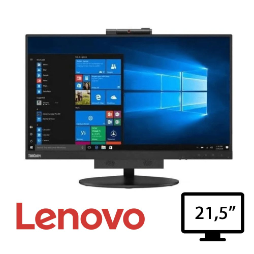 Lenovo Thinkcenter TIO Monitor 21.5" Gen 3 Con Webcam Ricondizionato Grado A