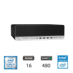 HP 800 G5 SFF i5-9400 16Gb+480Gb Windows 11 Pro Ricondizionato Grado A 2 Anni Garanzia