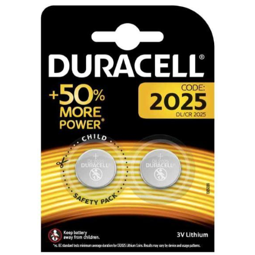 Duracell CR2025 Batteria B2 2pz