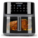 NutriBullet 0C12500004 CrispLite Vision Singolo 8 L Indipendente 2000 W Friggitrice ad aria calda Nero