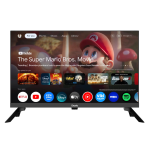 Graetz GR24G1300 Smart Tv 24" HD Con Due Telecomandi+Presa 12V per auto
