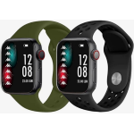 Kappa Prime KW-P006 Due Cinturini In Silicone Smartwatch Military Green
