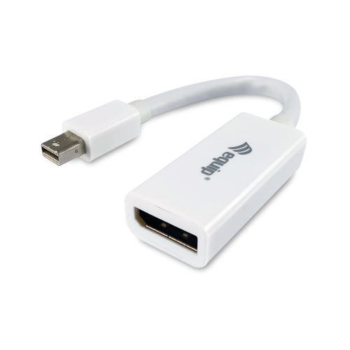 Equip 133440 Adattatore da Mini DisplayPort a DisplayPort, colore bianco