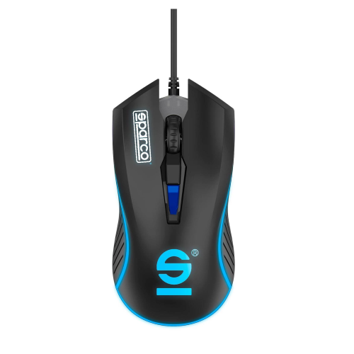Sparco SPGAMEKIT Gaming Kit 4 In 1 Tastiera Mouse Tappetino e Cuffie con Microfono Celly Kit Da Gioco