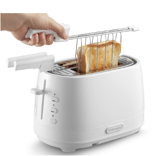 DeLonghi CTLAP2203.W tostapane 2 fette 550W Bianco