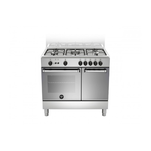 La Germania Americana AMN9P5GXVC Cucina a Gas 5 Fuochi Forno Gas Ventilato 90x60 A+