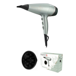 Remington AC5860 asciugacapelli 2300 W Nero, Argento