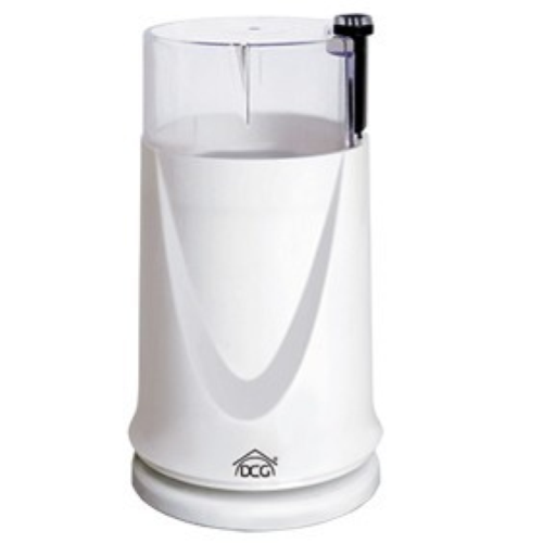 DCG KSW2605 Coffee Grinder Macina Caffé 150W Acciaio inox Bianco