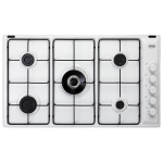 DeLonghi FLB 59 DD piano cottura Bianco Da incasso 86 cm Gas 5 Fornelli