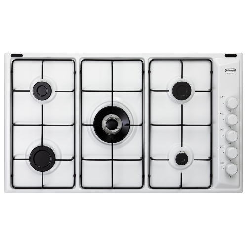 DeLonghi FLB 59 DD piano cottura Bianco Da incasso 86 cm Gas 5 Fornelli