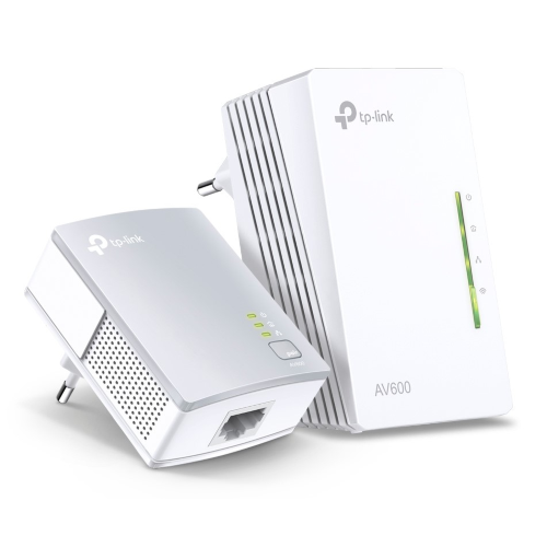 TP-Link AV600 600 Mbit/s Powerline Wi-Fi Bianco 1 pz