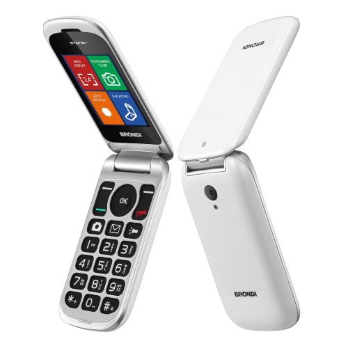 Brondi Stone+ Cellulare Bianco