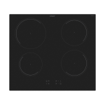 Candy Idea KRCDJ642 Piano Cottura A Induzione 4 Fornelli Nero 
