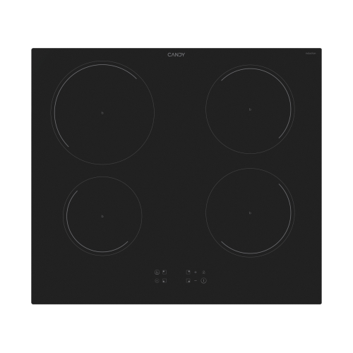Candy Idea KRCDJ642 Piano Cottura A Induzione 4 Fornelli Nero 
