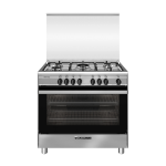 Glem Gas SA965MI6 cucina Elettrico Acciaio inox