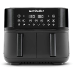 NutriBullet Air Fryer Double Bac Doppia 8 L Indipendente 2850 W Friggitrice ad aria calda
