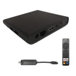 Zephir DECSMART set-top box TV Terrestre 4K Ultra HD Nero Smart Box Android 11