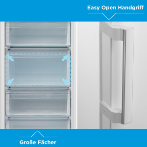 Midea MDRU333FZE01 Congelatore Frigorifero Altezza 172,2 cm No Frost 238Lt Classe E