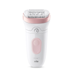 Braun Silk-épil 7 7-000 Rosa, Bianco epilatore