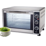 DCG MBS55 forno elettrico 55Lt ventilato con luce Nero, Argento